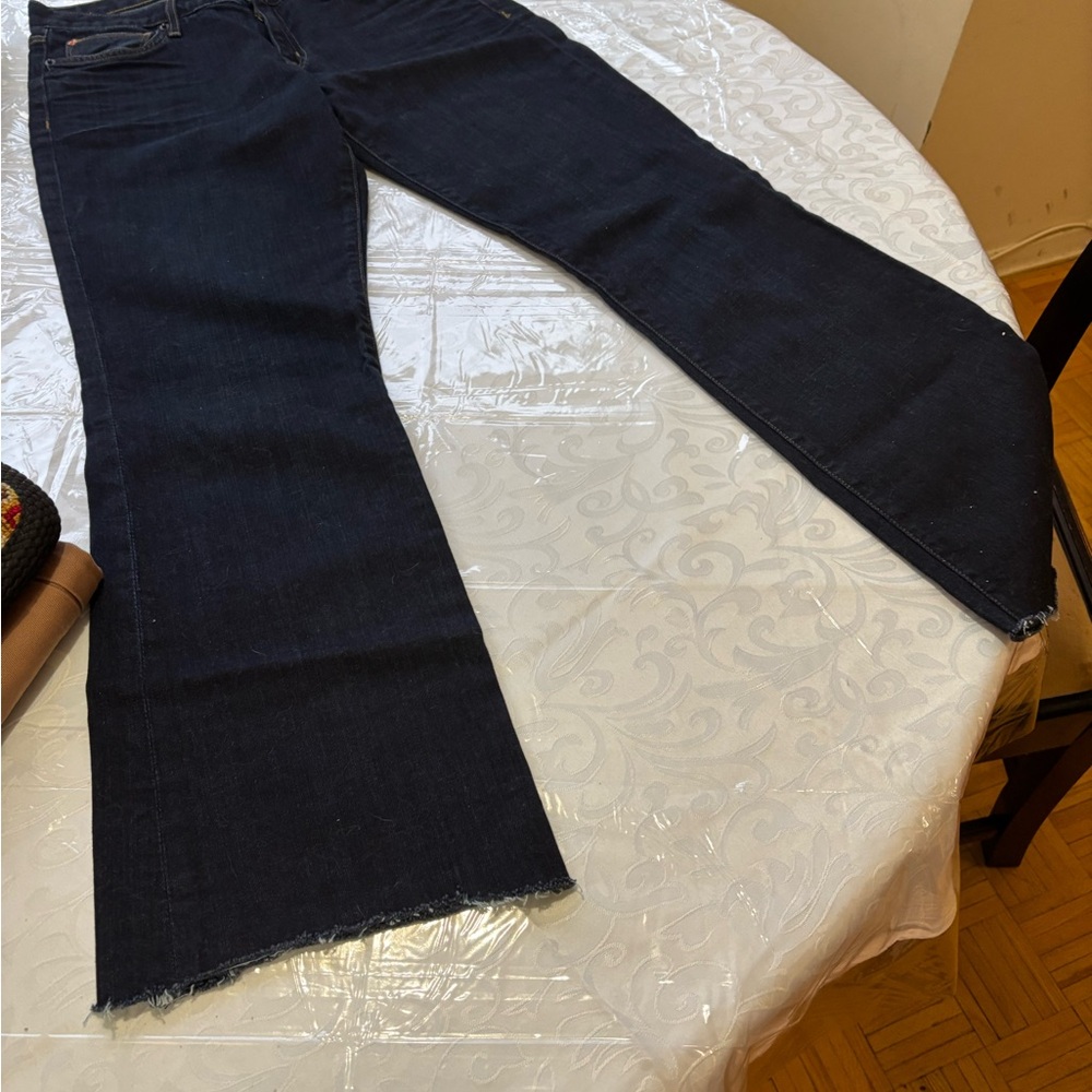 Hudson Jeans Dark Blue Flare & Wide Leg
